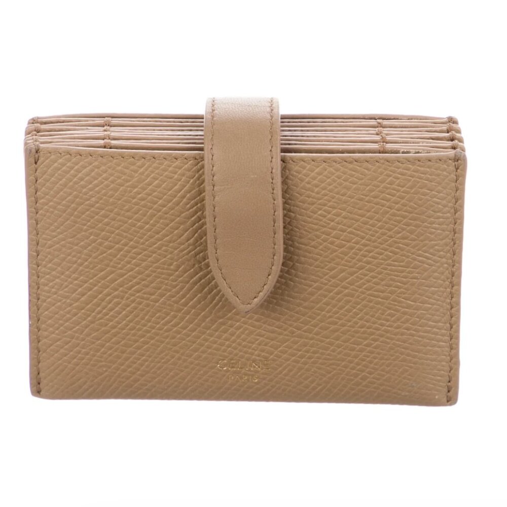 CELINE Calfskin Card Holder
